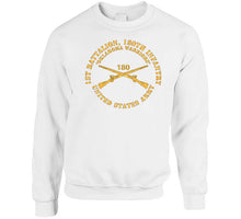 Load image into Gallery viewer, 180th Infantry Regiment Branch - Oklahoma Warriors - Us Army X 300 Classic T Shirt, Crewneck Sweatshirt, Hoodie, Long Sleeve
