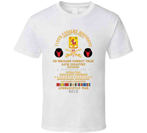 1st Bn, 113th Cavalry Regiment, 2nd Bct, 34th Id - Enduring Freedom Combat Veteran X 300 T Shirt