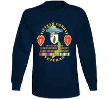 Load image into Gallery viewer, Vietnam Combat Infantry Veteran W 1st Bn 35th Inf - 25th Id Ssi X 300 T Shirt
