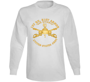 1st Bn, 81st Armor - Red Knights- Armor Branch X 300 T Shirt