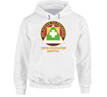 Load image into Gallery viewer, 129th Evacuation Hospital W Txt - Dui X 300 Classic T Shirt, Crewneck Sweatshirt, Hoodie, Long Sleeve
