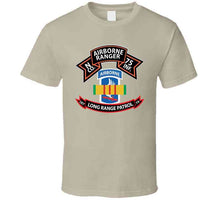 Load image into Gallery viewer, Ssi - Vietnam - N Co 75th Ranger - 173rd Airborne Brigade - Vn Ribbon - Lrsd X 300 T Shirt
