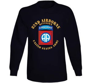 Army - 82nd Airborne Division - Ssi - Ver 3 Classic T Shirt, Crewneck Sweatshirt, Hoodie, Long Sleeve