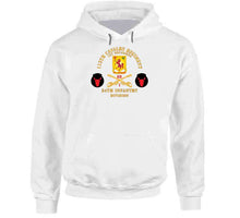 Load image into Gallery viewer, 113th Cavalry Regiment - Cav Br - Dui - 1st Squadron W Red Regt Txt - 34th Id - Ssi X 300 T Shirt
