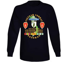 Load image into Gallery viewer, Vietnam Combat Infantry Veteran W 1st Bn 35th Inf - 25th Id Ssi X 300 T Shirt
