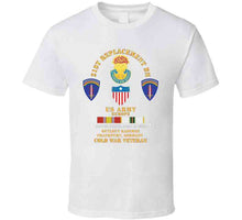 Load image into Gallery viewer, 21st Replacement Bn, Us Army, Europe - Gutleut Kaserne, Franfurt, Frg W Cold Svc X 300 T Shirt
