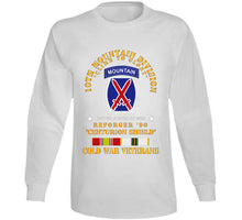 Load image into Gallery viewer, 10th Mountain Division - Climb To Glory - Reforger 90, Centurion Shield - Cold X 300 Classic T Shirt, Crewneck Sweatshirt, Hoodie, Long Sleeve
