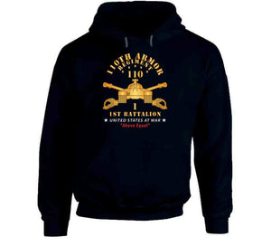 1st Battalion, 110th Armor Regiment - Above Equal X 300 Classic T Shirt, Crewneck Sweatshirt, Hoodie, Long Sleeve