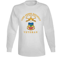 Load image into Gallery viewer, 4th Battalion 73rd Armor Regiment - Veteran W Dui Wo At War - Br X 300 T Shirt
