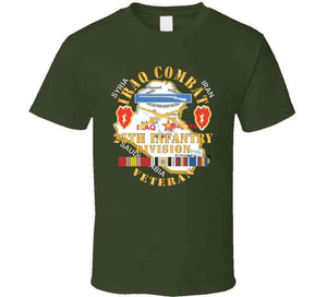 Iraq Combat Infantry Veteran W 25th Infantry Division - Dui W Iraq Svc X 300 T Shirt