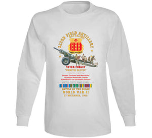 Dui - 333rd Field Artillery Battalion - Dui - Never Forget -wereth Eleven - 155mm Gun - Crew - Eur Svc Wwii - V1 X 300 T Shirt