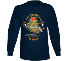 Load image into Gallery viewer, Army - 1st Bn, 320th Fa, 101st Airborne Div - Invasion - 2003 W Aa Badge - W 105mm  Map Classic T Shirt, Crewneck Sweatshirt, Hoodie, Long Sleeve
