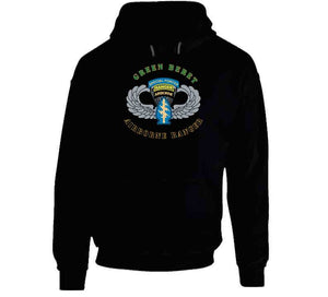 Emblem - Sof - Airborne Ranger - Green Beret X 300 T Shirt