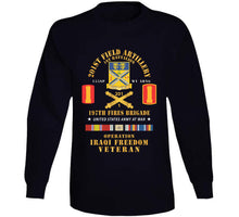 Load image into Gallery viewer, Army - 1st Battalion, 201st Artillery, 197th Fires Bde - Operation Iraqi Freedom Veteran X 300 T Shirt
