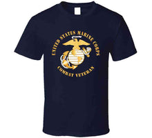 Load image into Gallery viewer, Usmc - Combat Veteran X 300 T Shirt
