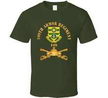 Load image into Gallery viewer, 109th Armor Regiment - Dui  W Ar Branch X 300 Classic T Shirt, Crewneck Sweatshirt, Hoodie, Long Sleeve
