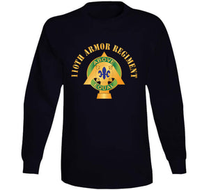 110th Armor Regiment - Dui W Txt X 300 Classic T Shirt, Crewneck Sweatshirt, Hoodie, Long Sleeve