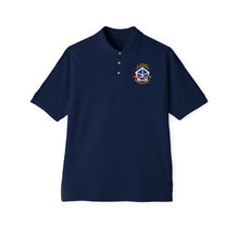 Load image into Gallery viewer, Men&#39;s Piqué Polo - Army - V Corps - Iraq Vet w SVC Ribbons
