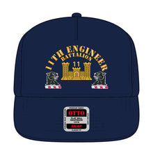 Load image into Gallery viewer, Baseball Cap - 11th Engineer Battalion - Hat X 300 - Film to Garment (FTG)
