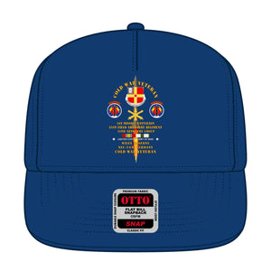 Baseball Cap - Cold War Vet - 1st Missile Bn, 81st Artillery 56th Artillery Group - Neu-Ulm Germany - Firing Missile  w COLD SVC - Film to Garment (FTG)