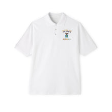 Load image into Gallery viewer, Men&#39;s Piqué Polo - Air Force w stars w VN SVC
