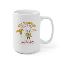 Load image into Gallery viewer, Ceramic Mug 15oz - SOF - USMC Special Operations - Ski Warfare - Ski Combat - Winter Warfare X 300
