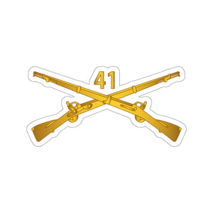 Kiss-Cut Stickers - Army - 41st Infantry Regiment wo Txt