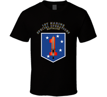 Load image into Gallery viewer, 1st Marine Special Operations Battalion T Shirt, Premium and Hoodie
