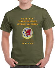 Load image into Gallery viewer, Army - Usaf - 52nd Operations Support Squadron - Griffins - Wings Up Talons Out Classic T Shirt
