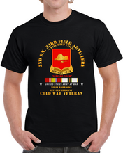 Load image into Gallery viewer, Army - 2nd Bn 33rd Fa - New Ulm Germany W Cold War Svc T Shirt

