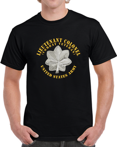 Army - Lieutenant Colonel - Ltc - Combat Veteran - V1 T Shirt