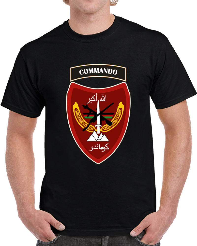 Afghan - Afghanistan War- Ana Commando Brigade - Ssi Wo Txt T Shirt