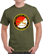 Load image into Gallery viewer, Army - 10th Cavalry Regiment - Fort Concho, Tx - Buffalo Soldiers W Cav Branch T Shirt
