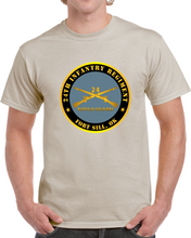 Load image into Gallery viewer, Army - 24th Infantry Regiment - Fort Sill, Ok - Buffalo Soldiers W Inf Branch T Shirt
