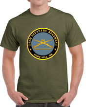 Load image into Gallery viewer, Army - 24th Infantry Regiment - Fort Sill, Ok - Buffalo Soldiers W Inf Branch T Shirt
