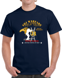 Sof - Usmc Special Operations - Ski Warfare - Ski Combat - Winter Warfare X 300 T Shirt