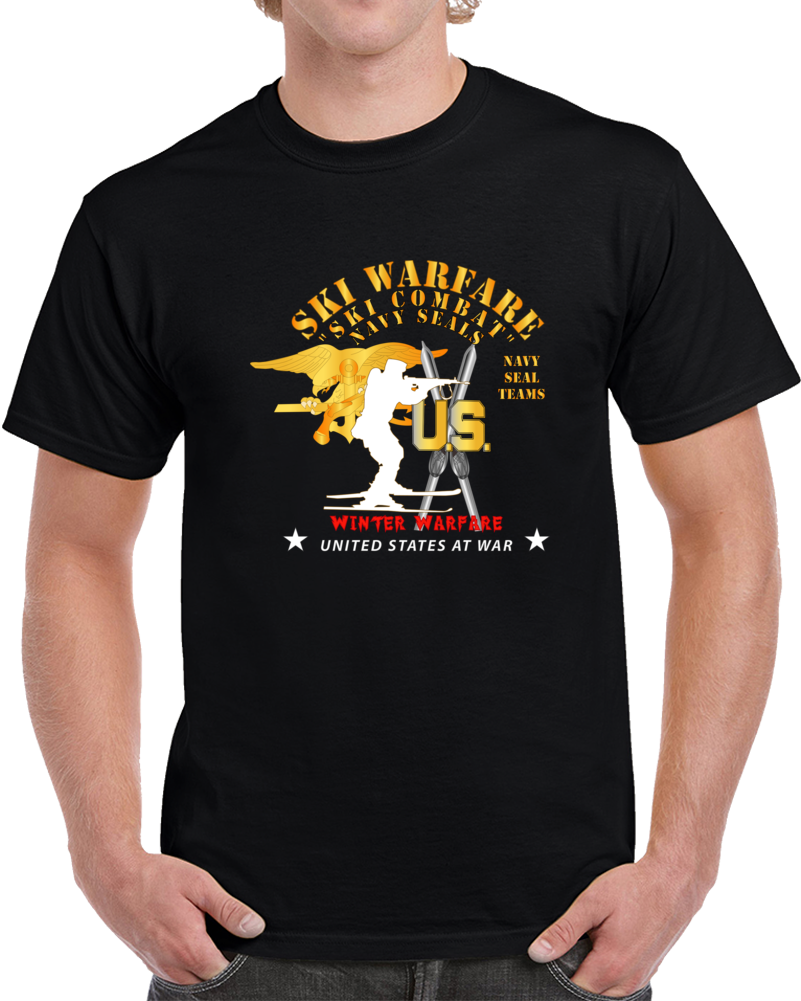 Sof - Navy Seals - Ski Warfare - Ski Combat - Winter Warfare X 300 T Shirt