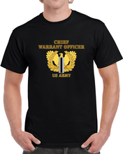 Load image into Gallery viewer, Army - Emblem - Warrant Officer 5 - Cw5 W Eagle - Us Army - T Shirt
