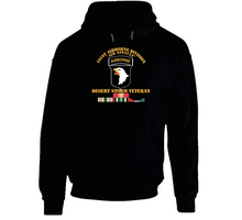 Load image into Gallery viewer, Army - 101st Airborne Division - Desert Storm Veteran Hoodie
