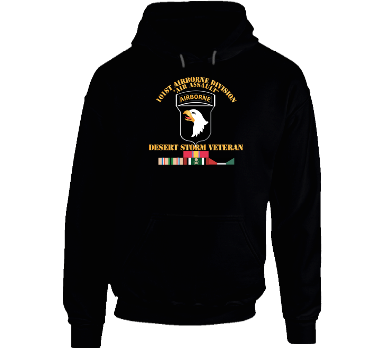 Army - 101st Airborne Division - Desert Storm Veteran Hoodie