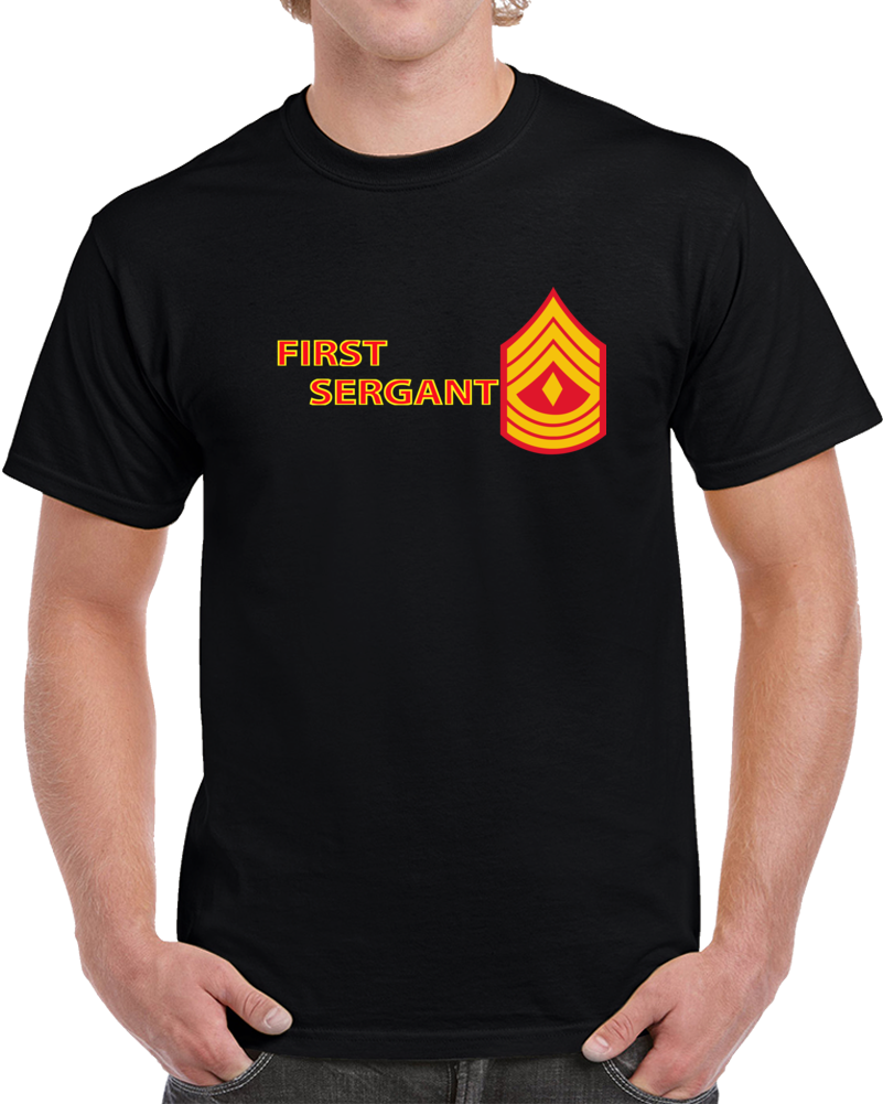 Usmc - E8 - First Sergeant (1sg) X 300 T Shirt