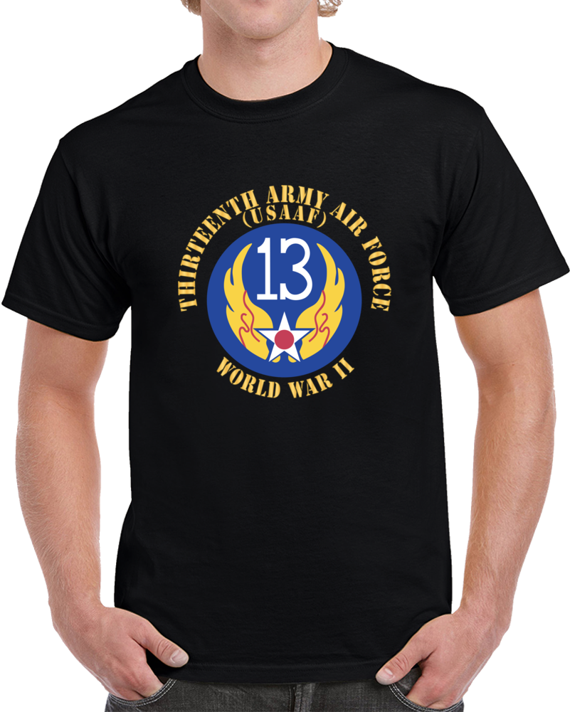 Aac - Ssi - 13th Air Force - Wwii - Usaaf X 300 T Shirt