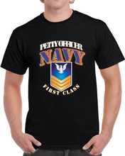 Load image into Gallery viewer, Navy - Rank - E6 - Po1 - Gold X 300 T Shirt
