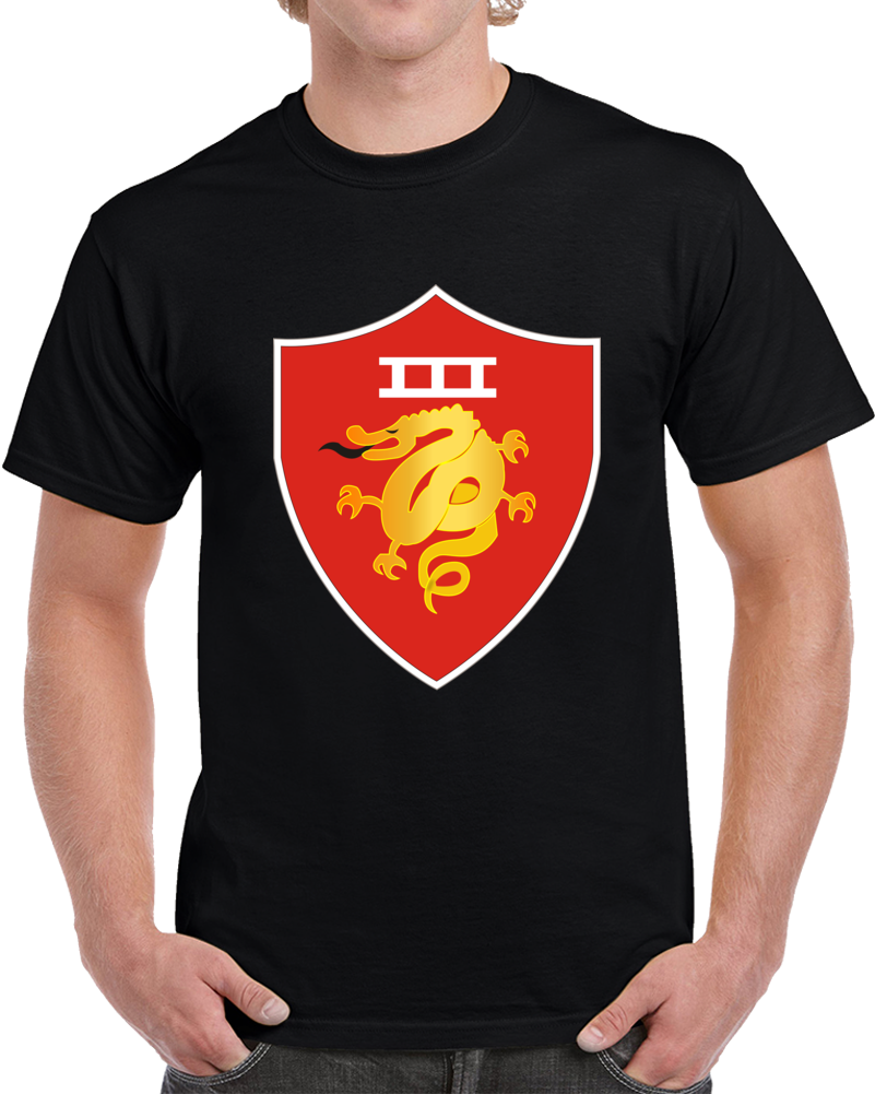 Usmc -  Iii Marine Amphibious Force - Maf Wo Txt T Shirt