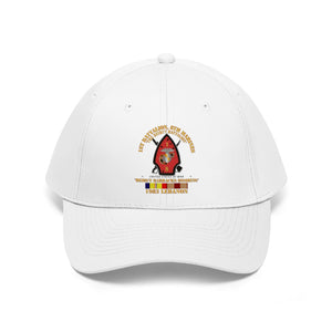 Unisex Twill Hat - USMC - 1st Bn, 8th Marines - Beirut barracks bombing w SVC wo NDSM - Hat - Direct to Garment (DTG) - Printed