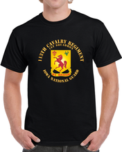 Load image into Gallery viewer, 113th Cavalry Regiment - Dui - Iowa National Guard X 300 T Shirt
