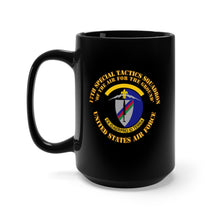 Load image into Gallery viewer, Black Mug 15oz - USAF - 17th Special Tactics Squadron
