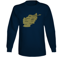 Load image into Gallery viewer, Afghan - Afghanistan Map Long Sleeve
