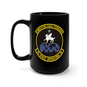 Black Mug 15oz - USSF - 22d Space Operations Squadron wo Txt X 300