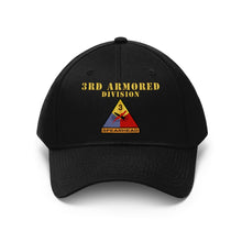 Load image into Gallery viewer, Twill Hat - Army - 3rd Armored Division Spearhead - Hat - Embroidery
